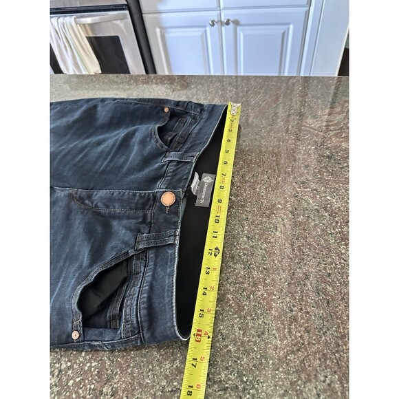 Democracy "Ab"solution Ab Technology Dark Wash tampered  Leg Jeans Womens 12 - Picture 7 of 11